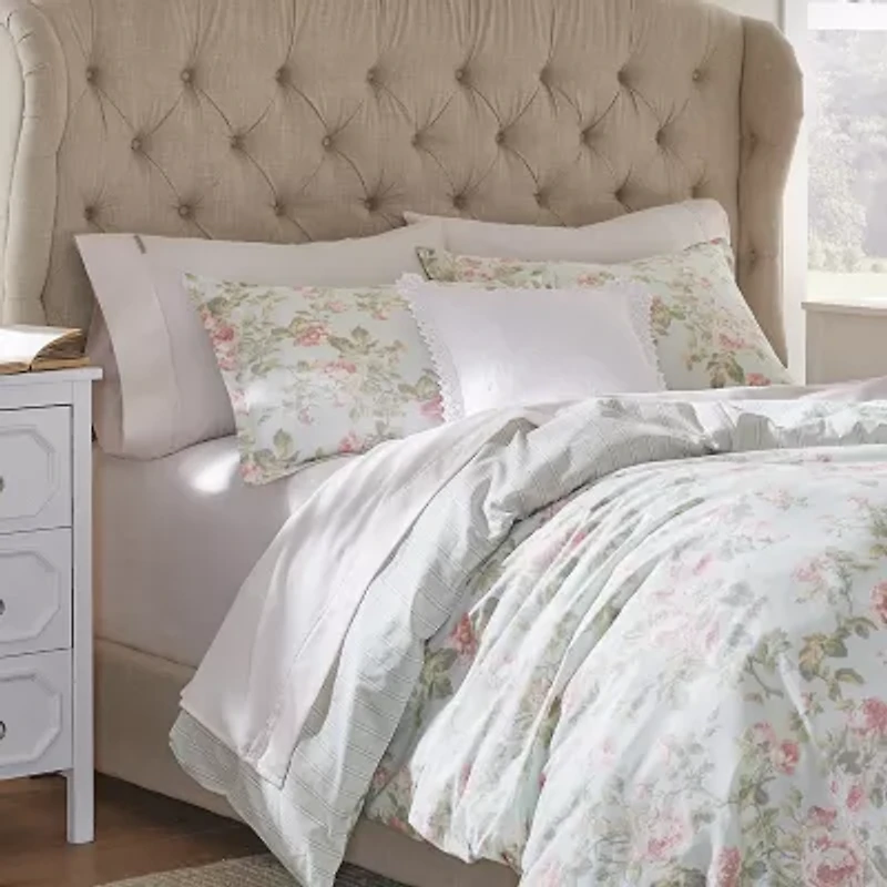 Laura Ashley Madelynn Floral Duvet Cover