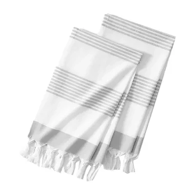 Elrene Home Fashions Boho Harper 2-pc. Hand Towel