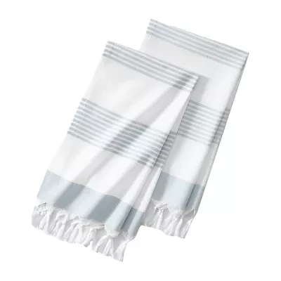 Elrene Home Fashions Boho Harper 2-pc. Hand Towel