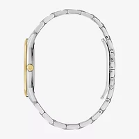 Bulova Classic Mens Two Tone Stainless Steel Bracelet Watch 98b385