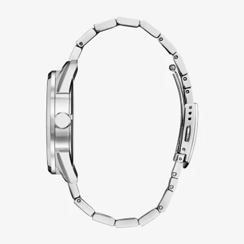 Citizen Sport Luxury Mens Silver Tone Stainless Steel Bracelet Watch Aw0081-54l