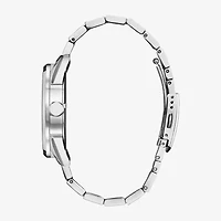 Citizen Sport Luxury Mens Silver Tone Stainless Steel Bracelet Watch Aw0081-54l