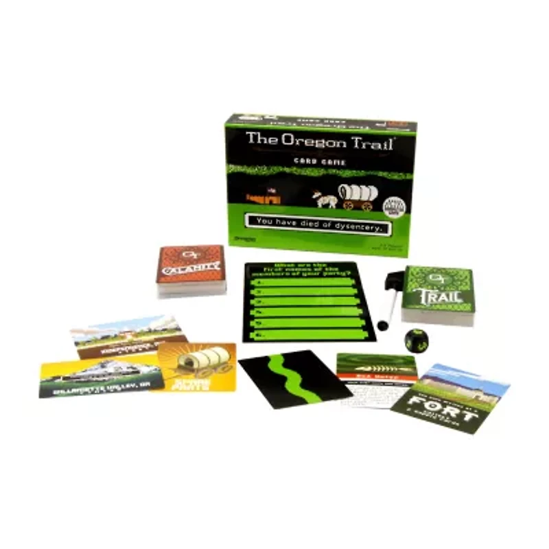 Pressman Oregon Trail Card Game