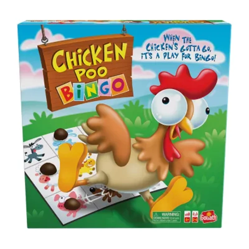 Goliath Chicken Poo Bingo Board Game