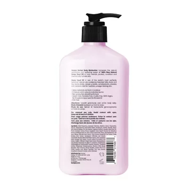 Hempz Pomegranate Herbal Body Moisturizer 17 Oz.