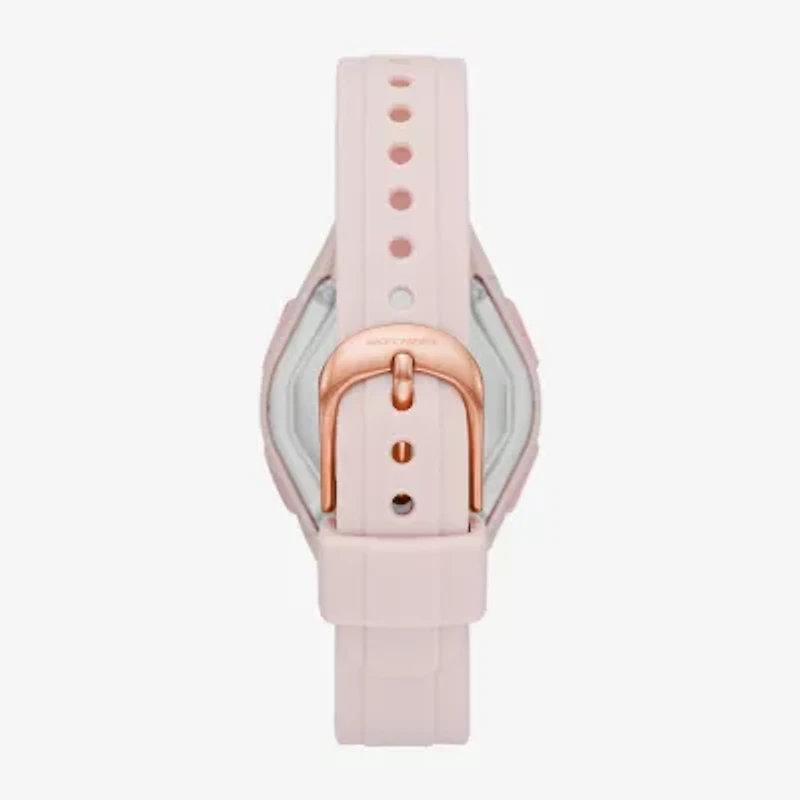 Skechers Womens Pink Strap Watch Sr2115