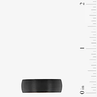 Mens 8MM Tungsten Wedding Band