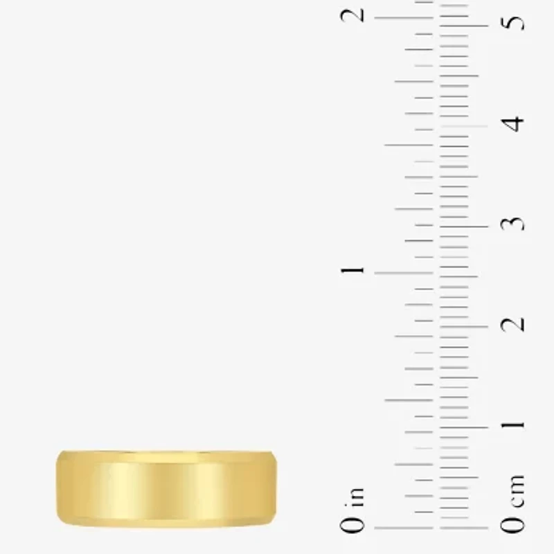 Mens 8MM Tungsten Band
