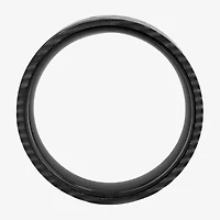 Mens 8MM Tungsten Band