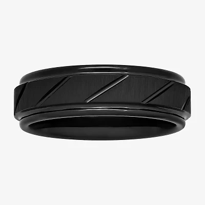 Mens 7MM Tungsten Wedding Band