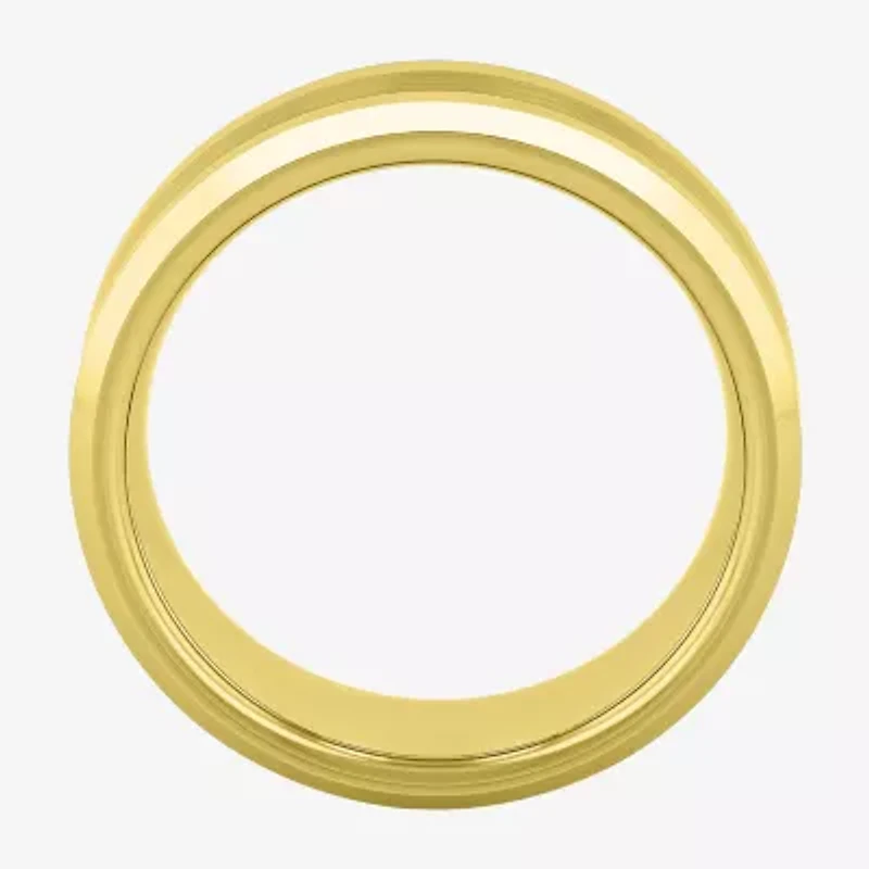 Mens 8MM Tungsten Wedding Band