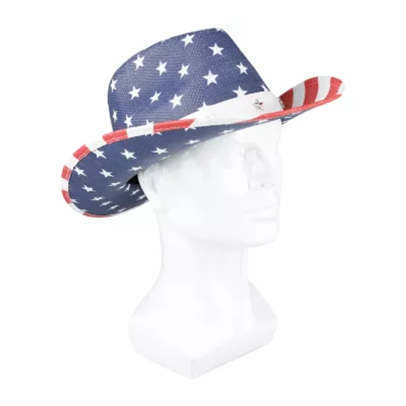 Wembley Americana Mens Cowboy Hat