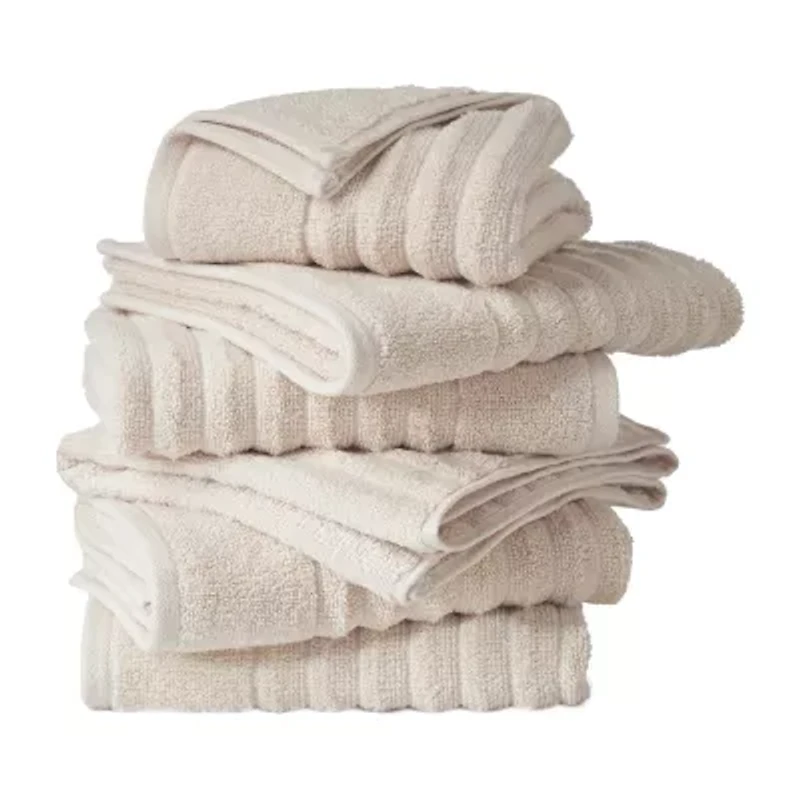 Linery Ribbed Cotton 6-pc. Hand Towel