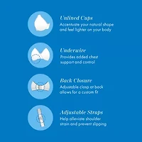 Bestform Everyday Unlined Cotton Stretch T-Shirt Bra with Underwire Support-  5000100