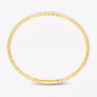 H-I / Si2-I1) Womens CT. T.W. Lab Grown White Diamond 10K Gold Inch Tennis Bracelet