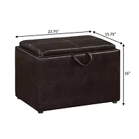 Designs 4 Comfort Accent Storage Ottoman