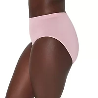 Bali Comfort Revolution® Womens Average + Full Figure Seamless Cooling Brief Panty 803j