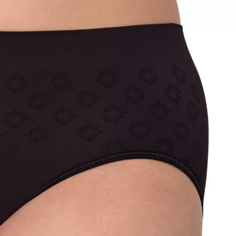 Bali Seamless Light Leak Womens Period + Resistant Cooling Brief Panty Dfslb1