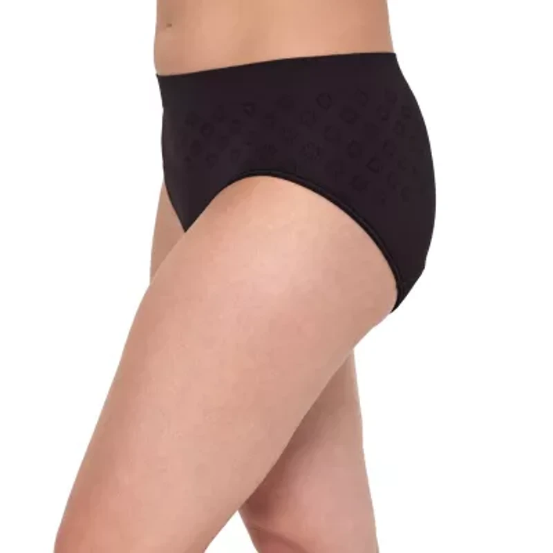 Bali Seamless Light Leak Womens Period + Resistant Cooling Brief Panty Dfslb1