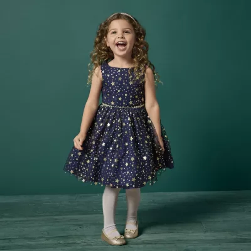 Thereabouts Lil Lexi Toddler Girls Round Closed Toe Ballet Flats