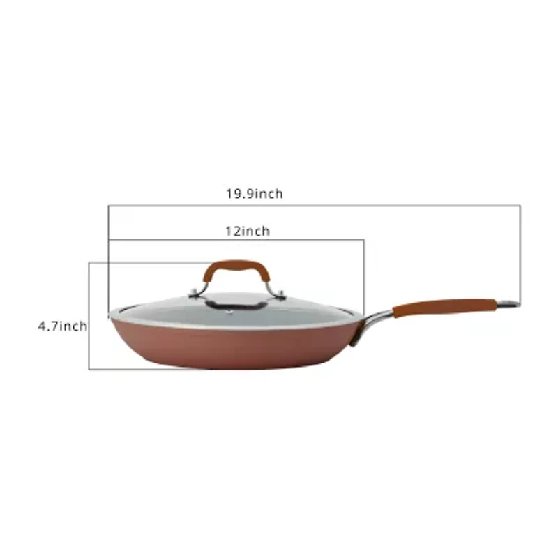 Mesa Mia 12" Non-Stick Frypan with Lid