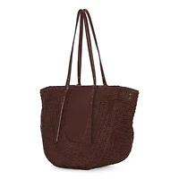 a.n.a Noelle Straw Tote Bag