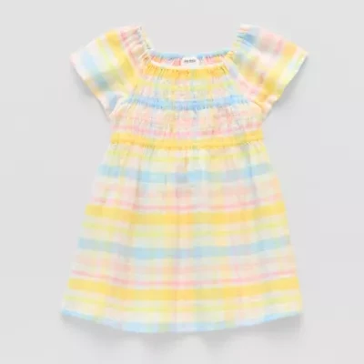 Okie Dokie Toddler & Little Girls Short Sleeve A-Line Dress