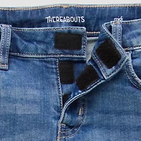 Thereabouts Little & Big Kid Girls Adaptive Easy-on + Easy-off Midi Short