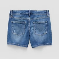 Thereabouts Little & Big Kid Girls Adaptive Easy-on + Easy-off Midi Short