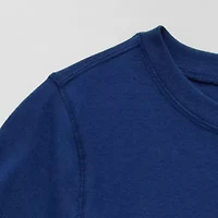 Thereabouts Little & Big Kid Boys Easy-on + Easy-off Sensory Friendly Crew Neck Short Sleeve Adaptive Regular Fit Graphic T-Shirt