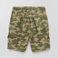 Thereabouts Pull-On Little & Big Kid Boys Adaptive Adjustable Waist Features Easy-on + Easy-off Cargo Short