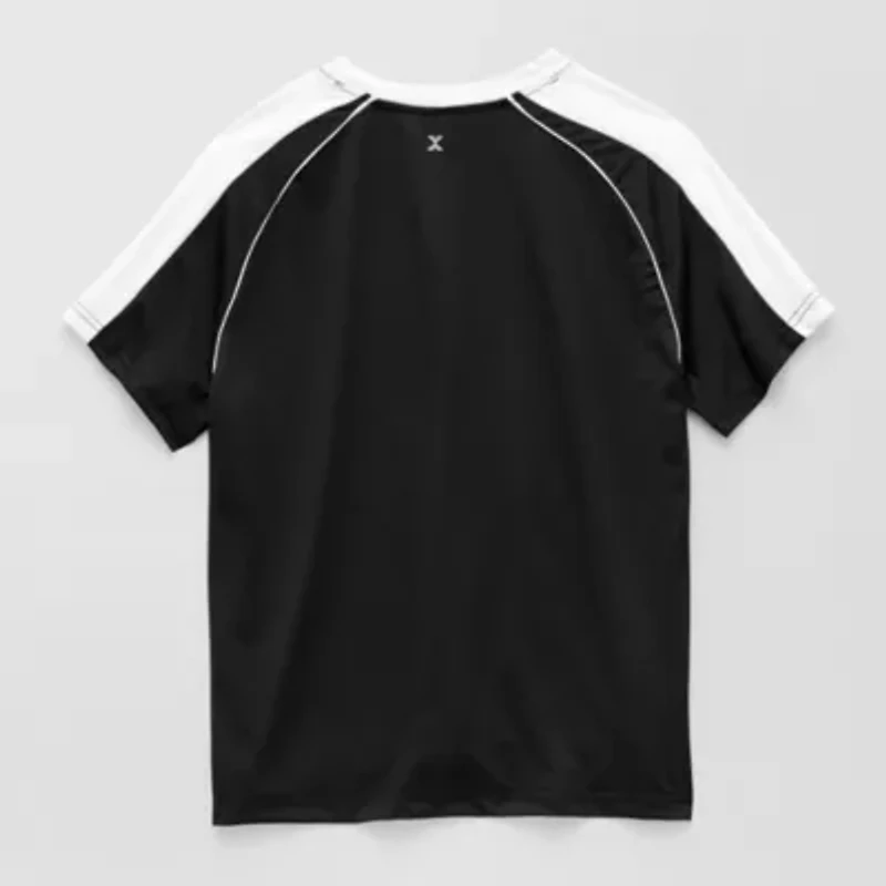 Xersion Little & Big Kid Boys Crew Neck Short Sleeve Moisture Wicking Quick Dry Jersey