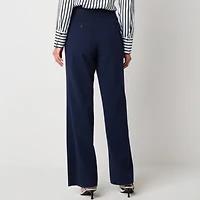 Worthington Womens Adaptive Straight High Rise Trouser