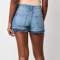 a.n.a Womens Mid Rise 3 1/2" Denim Short