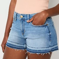 a.n.a Womens Mid Rise 3 1/2" Denim Short
