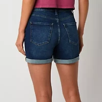a.n.a Womens High Rise 5" Denim Short