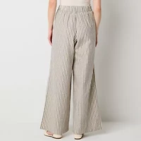 a.n.a Womens Wide Leg High Rise Trouser