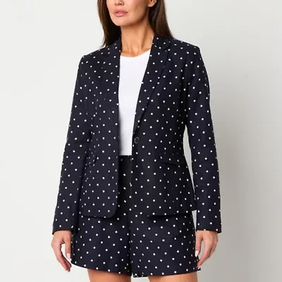 Liz Claiborne Womens Dots Blazer