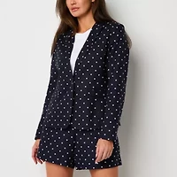 Liz Claiborne Womens Dots Blazer