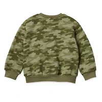 Okie Dokie Toddler Boys Crew Neck Fleece Long Sleeve Sweatshirt