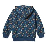 Okie Dokie Dino Toddler Boys Fleece Lightweight Jacket
