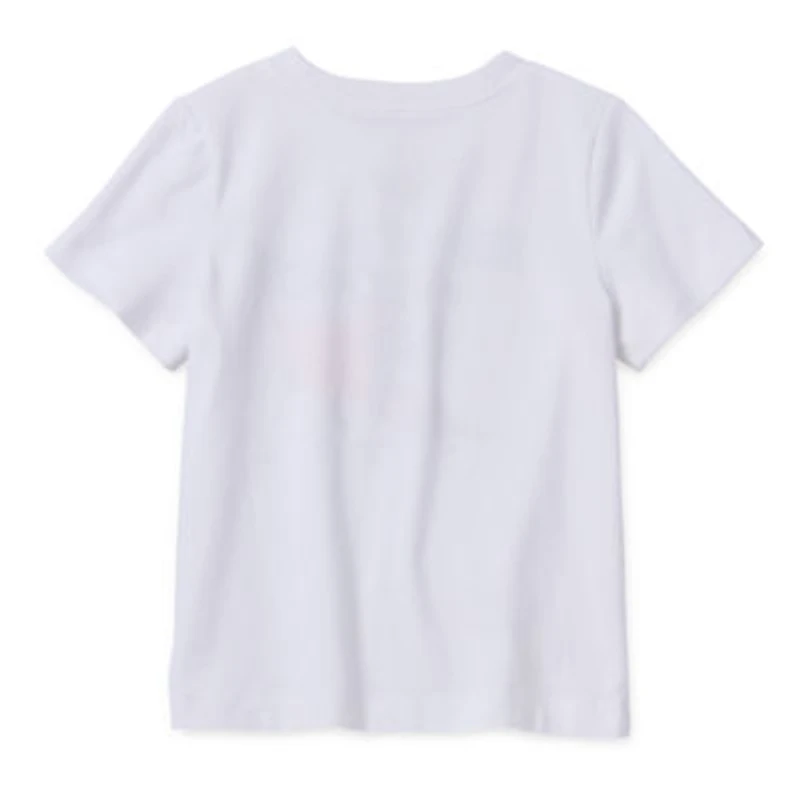 Okie Dokie Toddler & Little Boys Crew Neck Short Sleeve Regular Fit Graphic T-Shirt