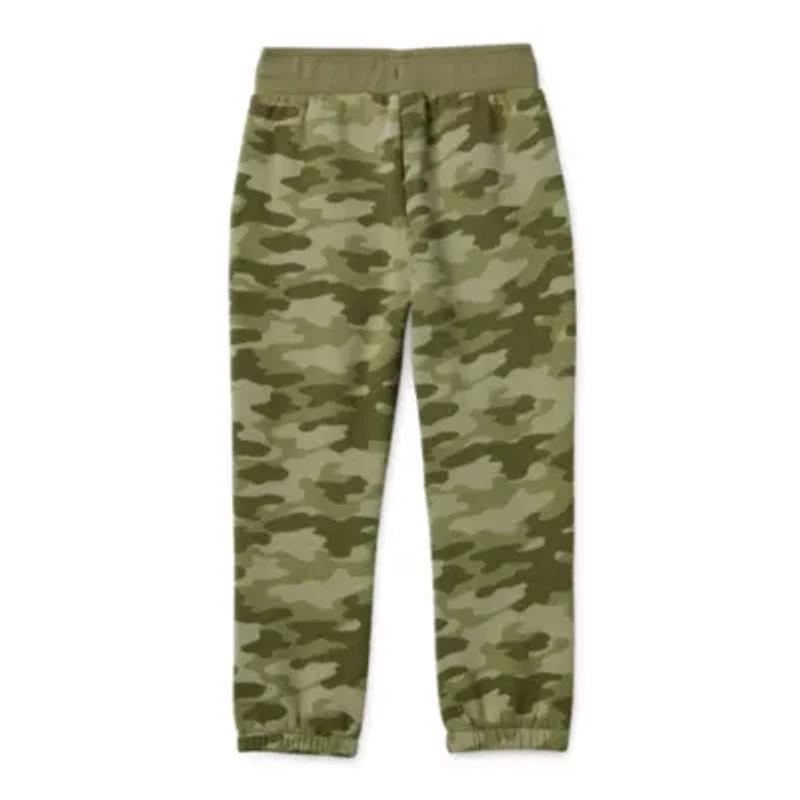 Okie Dokie Toddler Boys Cinched Regular Fit Fleece Jogger Pant