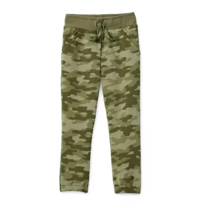 Okie Dokie Toddler Boys Cinched Regular Fit Fleece Jogger Pant