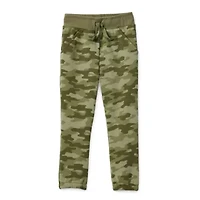 Okie Dokie Toddler Boys Cinched Regular Fit Fleece Jogger Pant