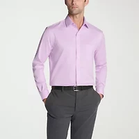 Van Heusen Ultra Flex Mens Regular Fit Stretch Fabric Wrinkle Free Long Sleeve Dress Shirt