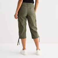 St. John's Bay Womens Tall Straight Mid Rise Capri Pant