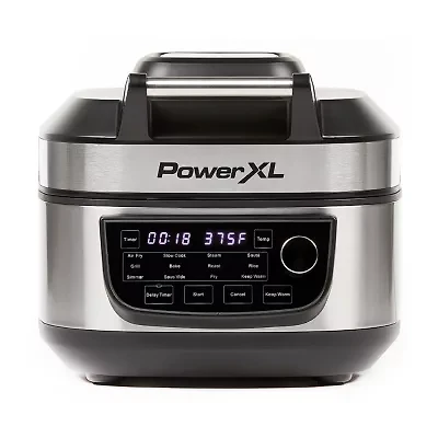 PowerXL 6 Quart Grill + Air Fryer Combo