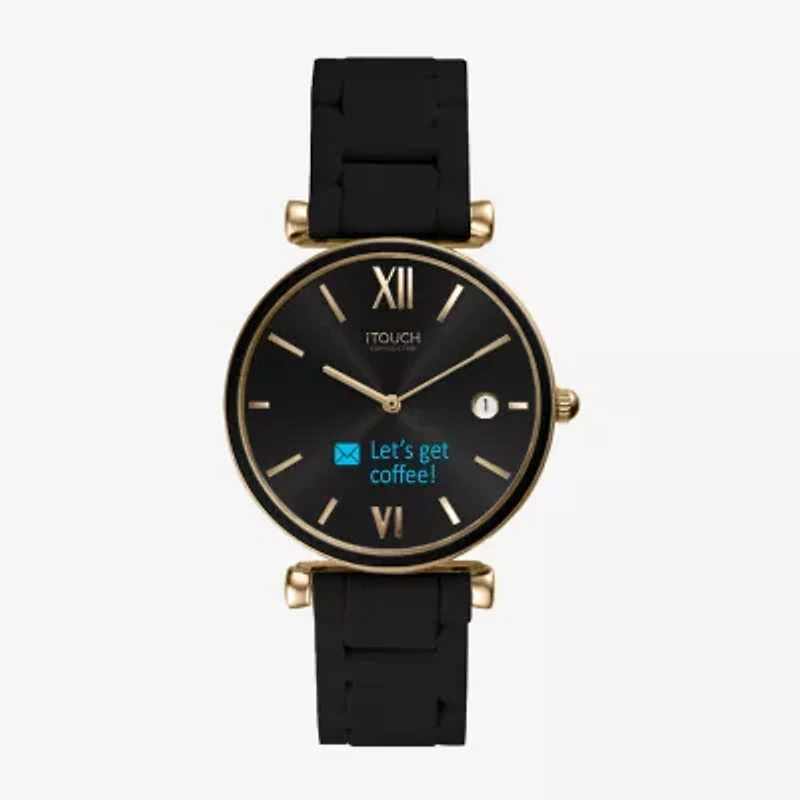 Itouch Connected Womens Black Smart Watch 13941g-51-A02