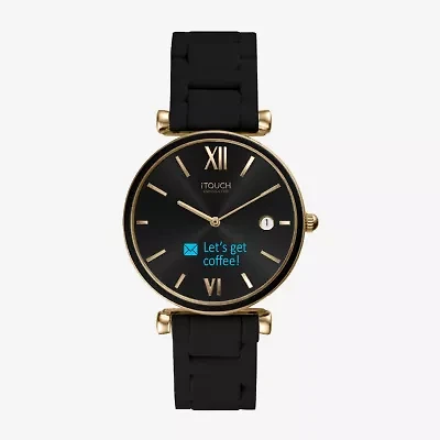 Itouch Connected Womens Black Smart Watch 13941g-51-A02